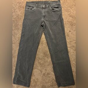 Faherty Gray Movement Pants Size 34